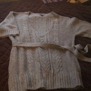 Women’s plus size (1x), heather grey sweater